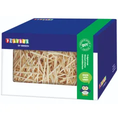 PlayBox: Conjunto de palitos de madera en caja de 350 gramos