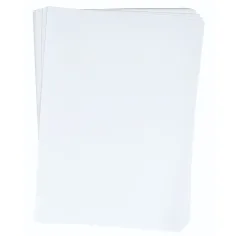 PlayBox: Conjunto de papel de cartón blanco A/4 de 25 unidades 180gr