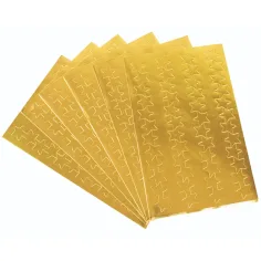 PlayBox: Conjunto de pegatinas de 288 piezas de estrellas doradas