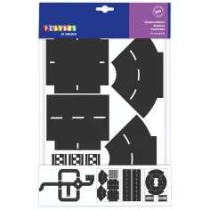 PlayBox: Conjunto de pegatinas de carretera 12 hojas de pegatinas