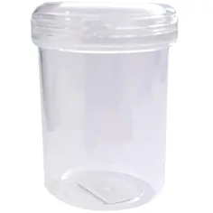 PlayBox: Contenedor de almacenamiento de plástico en forma de cilindro 38x58mm