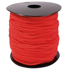 Playbox: Cuerda de nudos de 2mm de color rojo 50 metros
