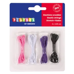 PlayBox: Cuerdas elásticas de 1 mm de grosor en 4 variantes de color