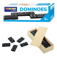 PlayBox: Dominó de madera en caja