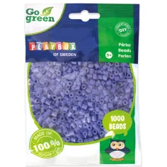 PlayBox: Go Green 5mm MIDI plancha de perlas de 1000 piezas en color púrpura