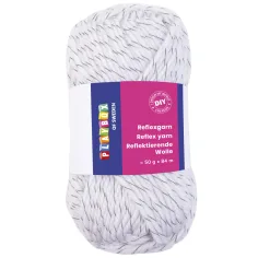 PlayBox: Hilo de tejer blanco 50gr