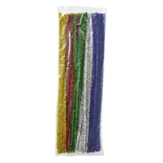 PlayBox: Hilos de chenilla brillantes 90ud 6mm