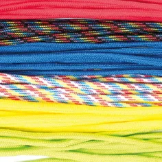 Playbox: Juego de cuerdas de nudos de colores – 3,4 mm, 6 x 2,6 m