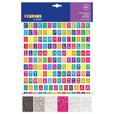 PlayBox: Juego de pegatinas de letras grande 1100 piezas