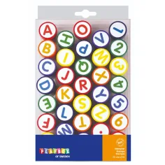 PlayBox: Letras y Números set de sellos de 35 piezas