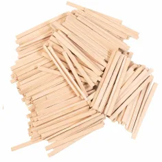 PlayBox: Palitos de madera decorativos 86 x 6 x 3 mm paquete de 450 unidades