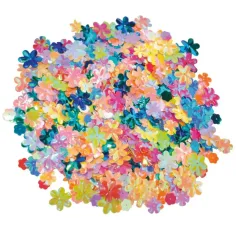 PlayBox: Paquete de 250g de lentejuelas florales