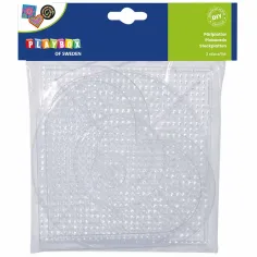 PlayBox: Paquete de 3 bases de perlas planchables de 5 mm de grosor