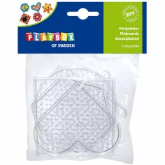 PlayBox: Paquete de 5 formas base de perlas planchables de 5 mm