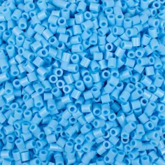 imagen de PlayBox: paquete de 6000 cuentas MIDI planchables de 5 mm en color azul claro 2