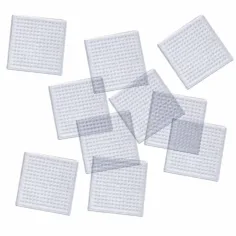 PlayBox: Paquete de base cuadrada para perlas planas MIDI de 5 mm, set de 10 unidades