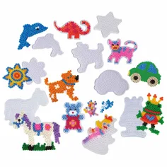 PlayBox: Paquete de base para perlas planas MIDI de 5 mm, set de 18 piezas