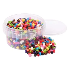 PlayBox: Perlas MIDI planchables de 5mm - mezcla de 10 colores vivos de 1000 piezas