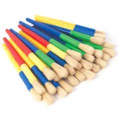 PlayBox: Pincel de cerda de jabalí para niños en varios colores 1ud