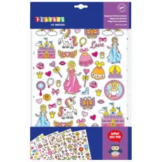 PlayBox: Princesas set de mega pegatinas de 500 piezas