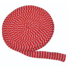 PlayBox: Rollo de tela rellenable rojo-gris de 10 metros