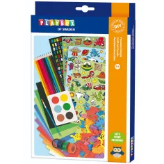 PlayBox: Set creativo de 490 piezas para niños con accesorios