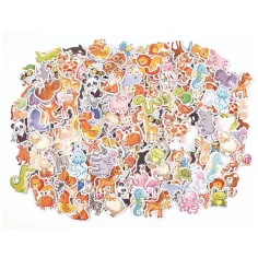 PlayBox: Set de 500 pegatinas suaves de animales