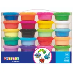 PlayBox: set de arcilla autosecante de 24 piezas