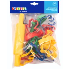 PlayBox: Set de cortadores con rodillo de 17 piezas