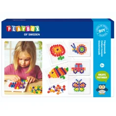 PlayBox: Set de creación de mosaicos de colores 120 piezas