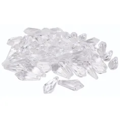 PlayBox: Set de cristales de plástico de 50 piezas de 2 cm