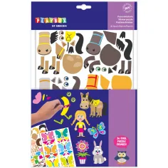 PlayBox: Set de figuras con pegatinas