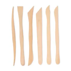 PlayBox: Set de herramientas de modelado de madera de 6 piezas
