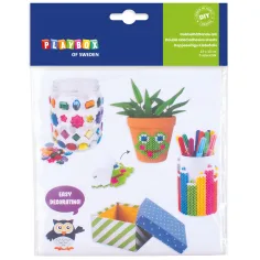 PlayBox: Set de hojas adhesivas de doble cara 15x15cm 5hojas