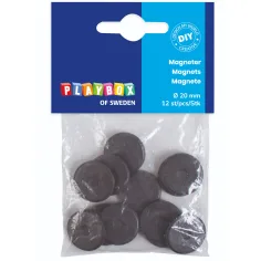 PlayBox: Set de imanes de 20 mm de 12 unidades
