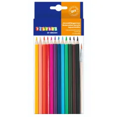 PlayBox: Set de lápices de colores acuarelables de 12 piezas