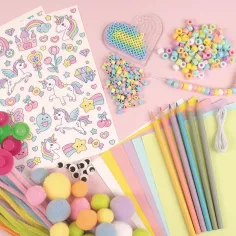 imagen de PlayBox: Set de manualidades creativas en colores pastel 3