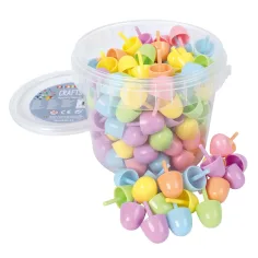 PlayBox: Set de mosaicos de colores de 20 mm en cubo de 125 piezas