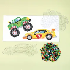 imagen de PlayBox: set de perlas planchables de coche de carreras MIDI de 5 mm 2