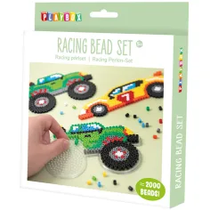 PlayBox: set de perlas planchables de coche de carreras MIDI de 5 mm