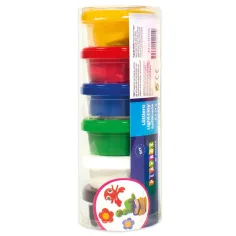 PlayBox: Set de plastilina de colores en tarro 6x14gramos