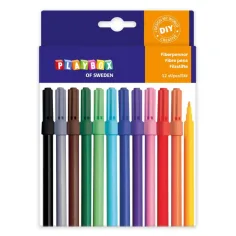 PlayBox: Set de rotuladores de 12 unidades 1mm