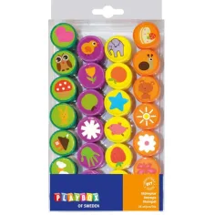 PlayBox: set de sellos de 26 piezas con diferentes motivos