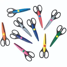 PlayBox: Set de tijeras de zig-zag de 10 piezas