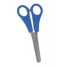 PlayBox: Tijeras redondeadas azules de 13 cm