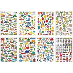 imagen de PlayBox: Vehículos set de mega pegatinas de 500 piezas 2