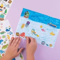 imagen de PlayBox: Vehículos set de mega pegatinas de 500 piezas 3