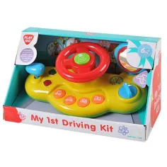 Playgo: Auto de bebé con tablero de instrumentos con luz y sonido