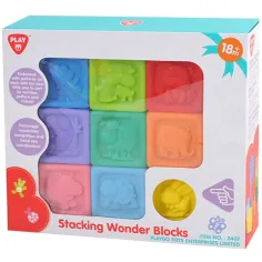 Playgo: Bloques de construcción suaves de arcoíris