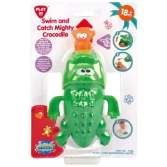 Playgo: Cocodrilo hambriento juguete de baño